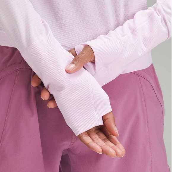 NWT Lululemon Swiftly Tech Long-Sleeve Shirt 2.0 *Race Length Meadowsweet Pink - Picture 11 of 12